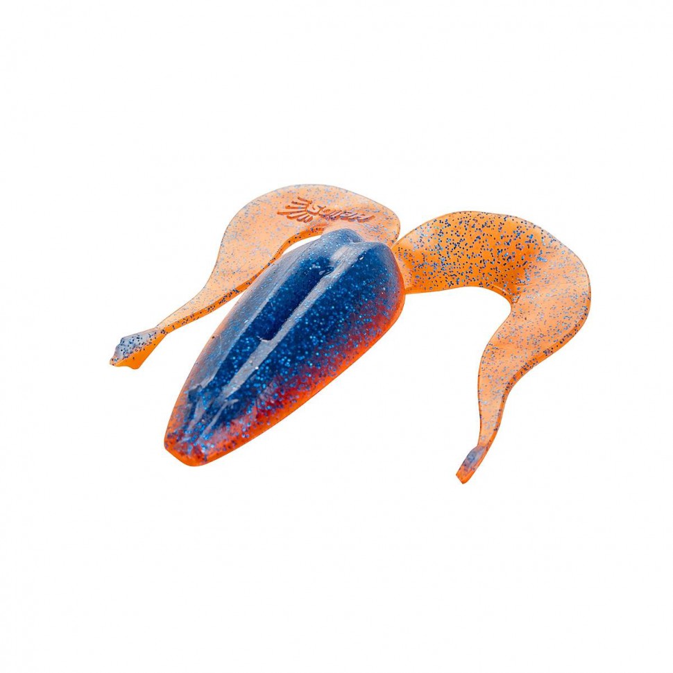 Лягушка Helios Frog 2,56"/6,5 см, цвет Star Blue & Orange 7 шт HS-21-044 , 